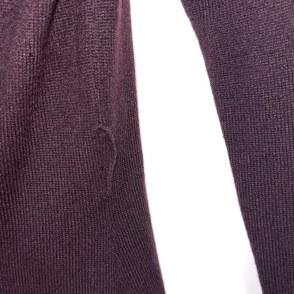 Robert Rodriguez 100% Cashmere Boat Neck Long Sleeve Purple Plum Sweater Size XS - Picture 6 of 13